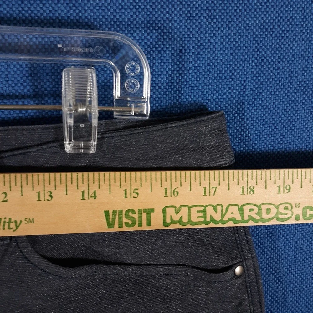 Lululemon Pants Mens 34 x 30 Flat Front Tapered Leg Blue Chino Heavy